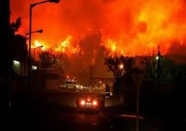 استمرار محاولات الإطفاء و136 مصابا بحرائق اسرائيل