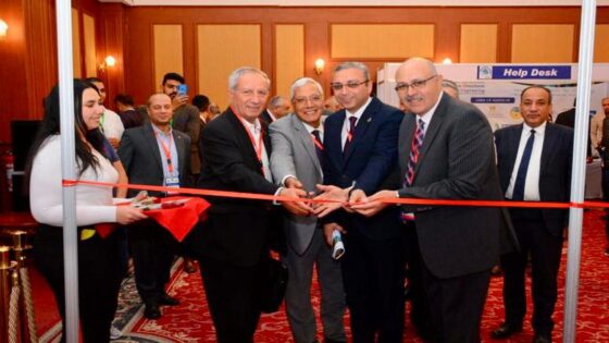 افتتاح معرض مؤتمر الهندسة الانشائية والجيوتقنية لجامعة طنطا بمدينة الغردقة 